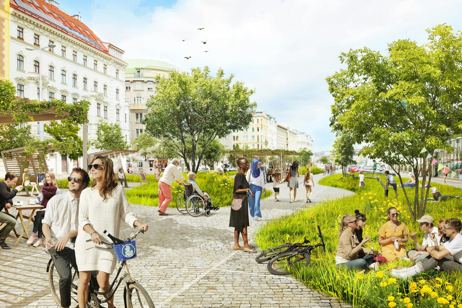 Die Wiener Grünen wollen die geplante Markthalle verhindern und stattdessen einen neuen Park schaffen. Die Idee wird bereits von über 12.000 Wienern unterstützt.