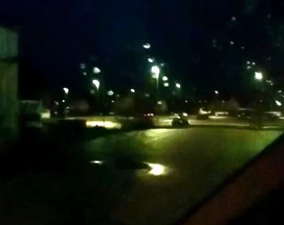 An einem niederösterreichischen Bahnhof flackerte das Licht durchgehend.
