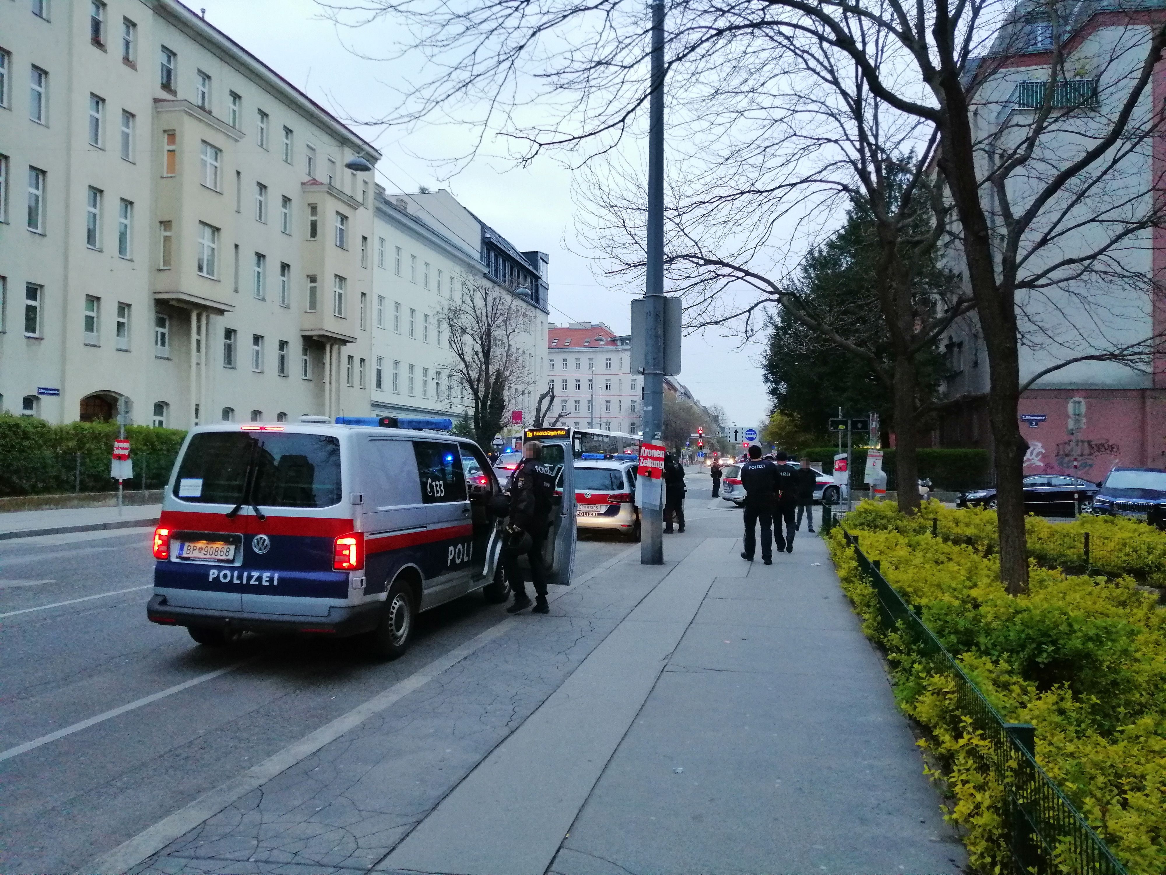 Großer Polizei-Einsatz in Wien (Archiv)