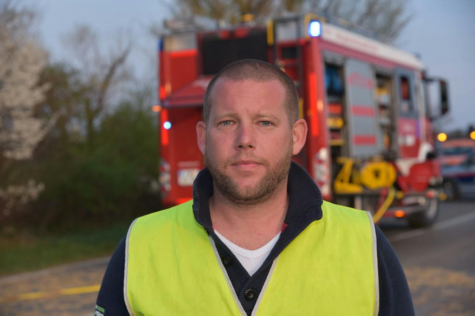 Thomas Felbermayer, Feuerwehr Abschnittssachbearbeiter für Öffentlichkeitsarbeit