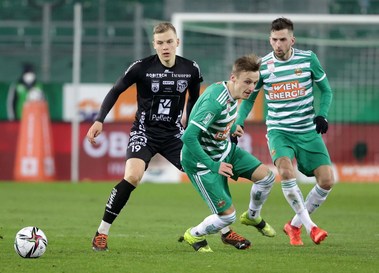 Rapid will drei Punkte gegen Wolfsberg