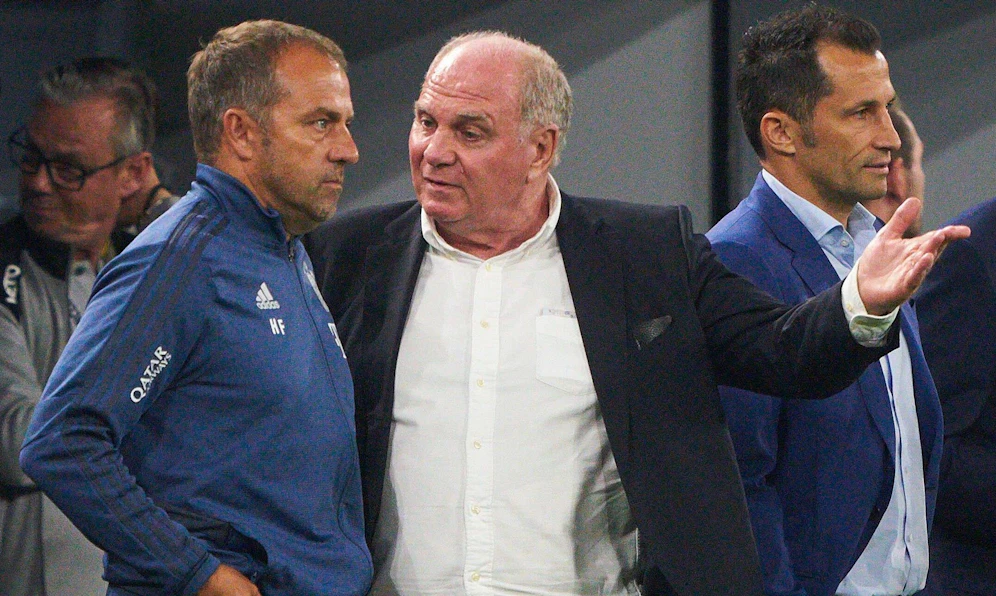 Hansi Flick und Uli Hoeneß