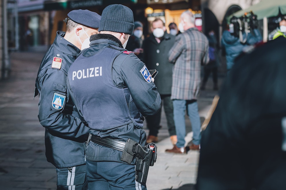 Die Polizei bei Kontrollen: Der März war ein Monat der Großeinsätze.