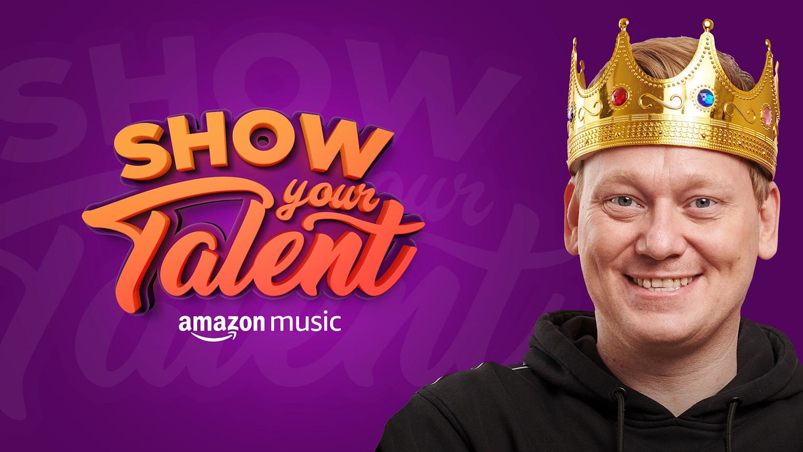 Wenn der König ruft, spielt die Musik: ShowYourTalent mit Twitch-König Knossi und Amazon Music.