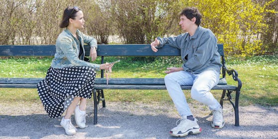 Julian le Play und Romina Colerus