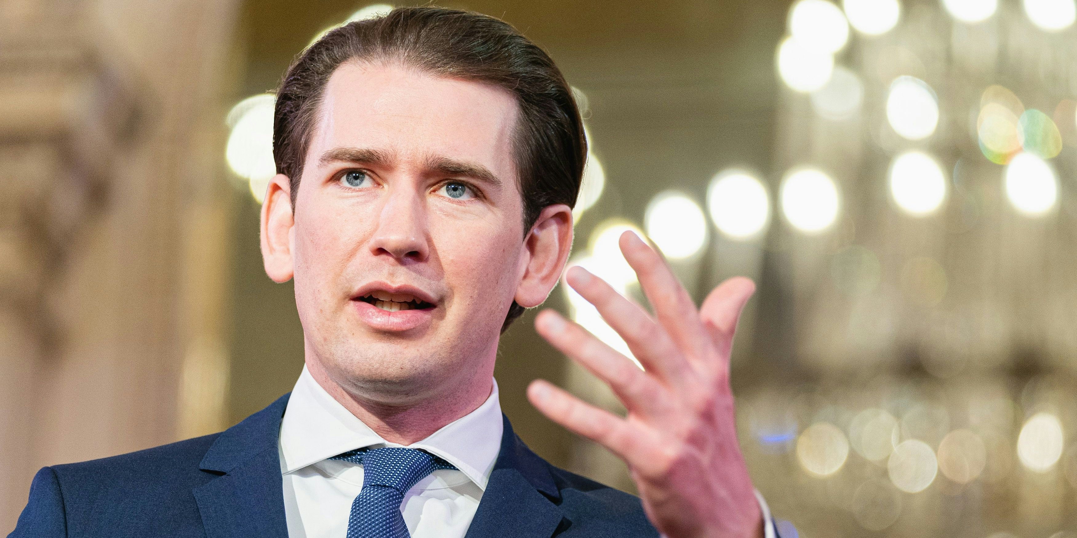 Bundeskanzler Sebastian Kurz.