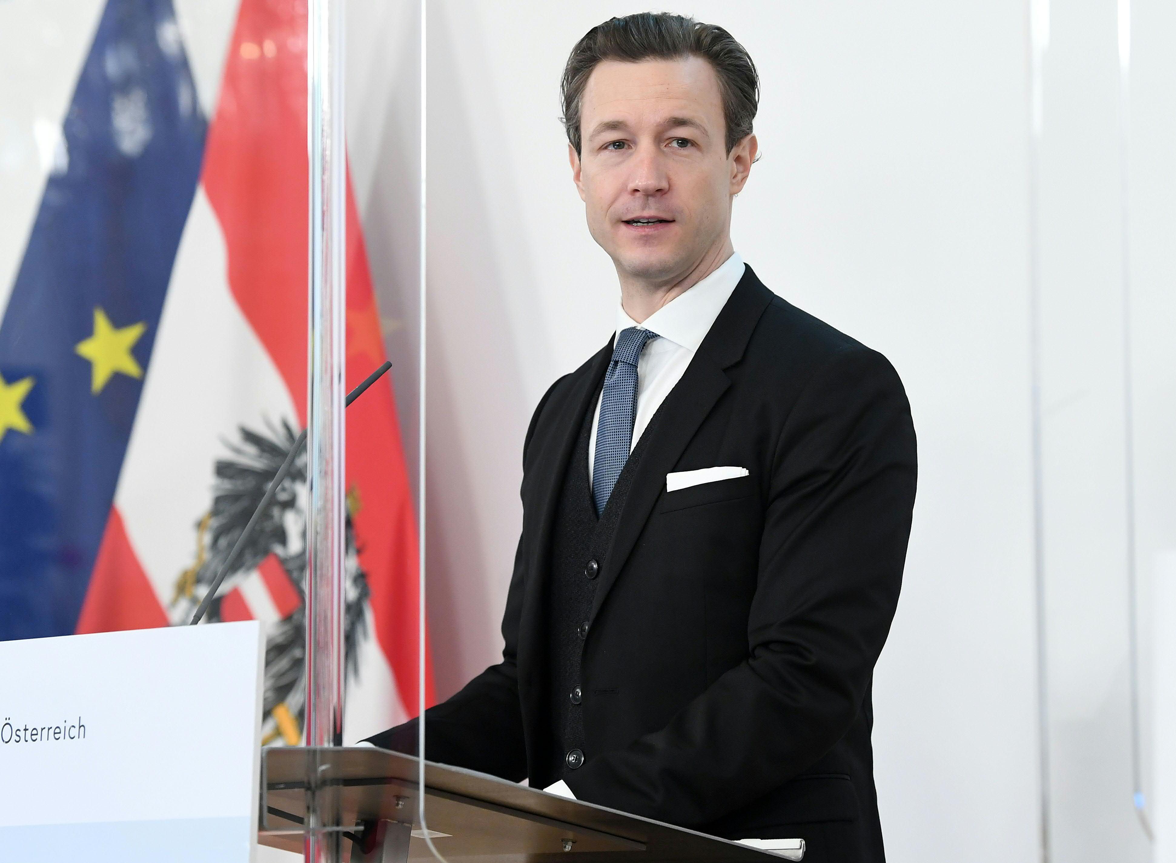 Finanzminister Gernot Blümel.