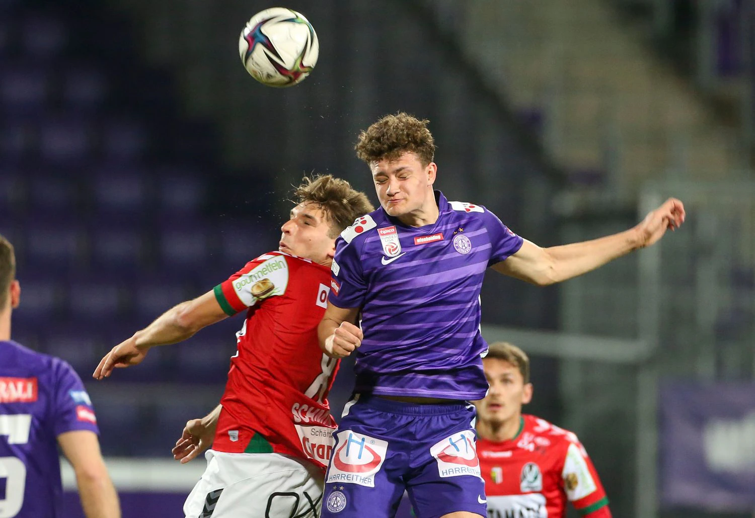 Austria im Duell gegen die SV Ried. 