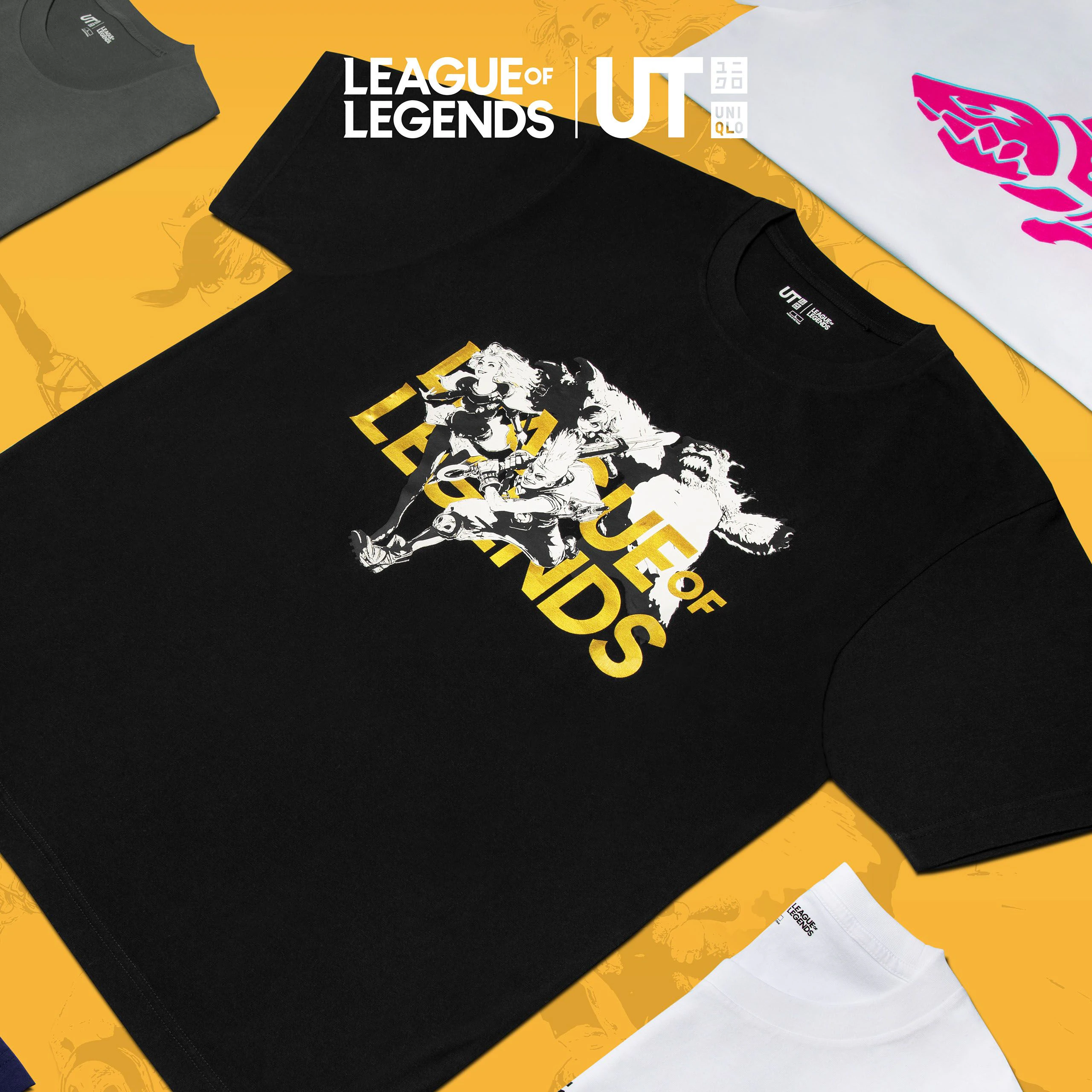 Riot Games und Uniqlo kollaborieren für League of Legends-Kollektion.