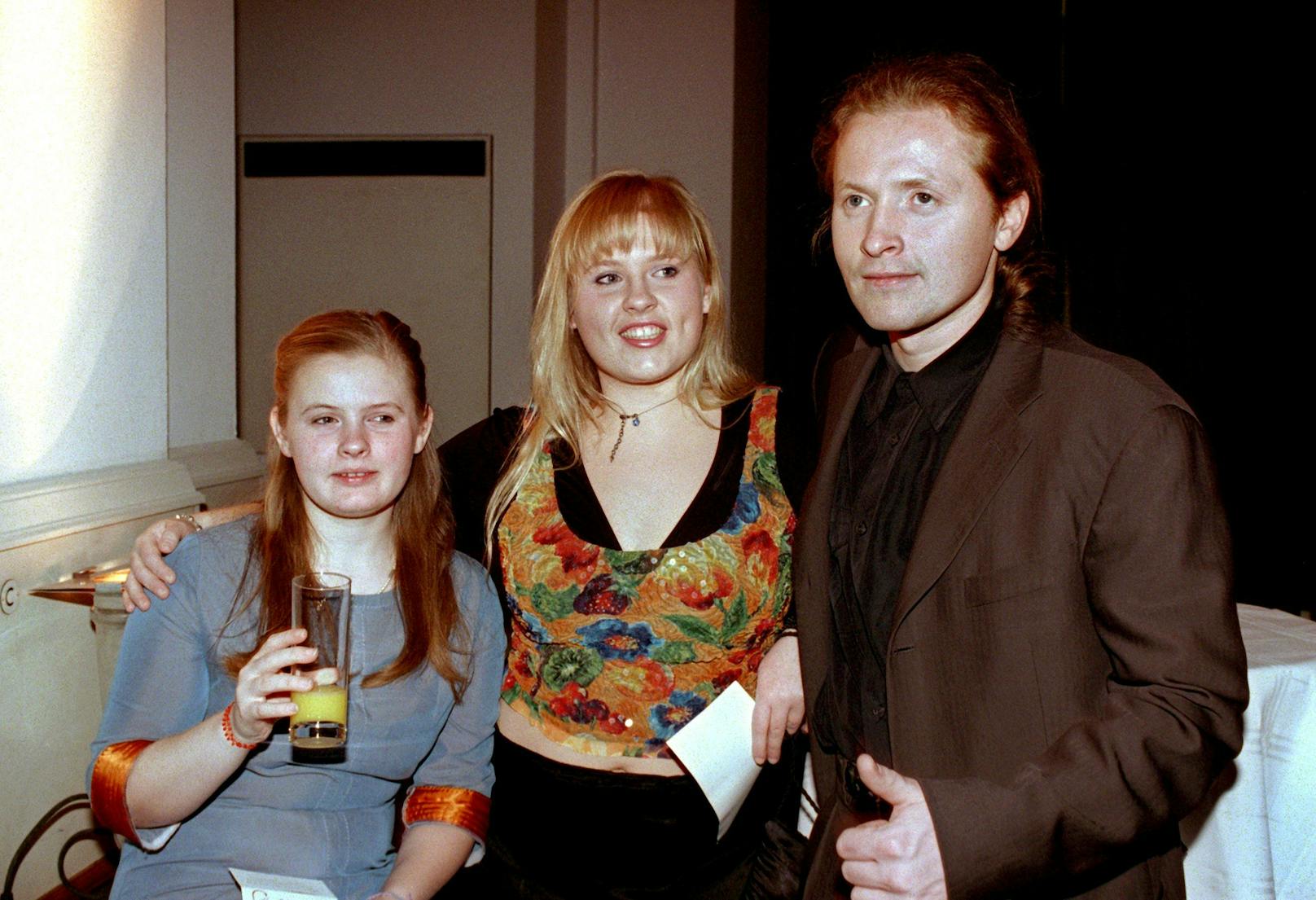 Barby, Maite und Joey Kelly von der irischen Musikgruppe "Kelly Family"