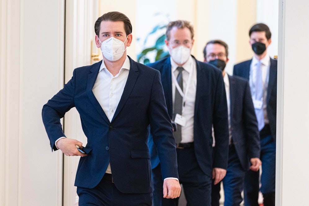 Bundeskanzler Sebastian Kurz: Deutschland staunt über den Corona-Kurs Österreichs.