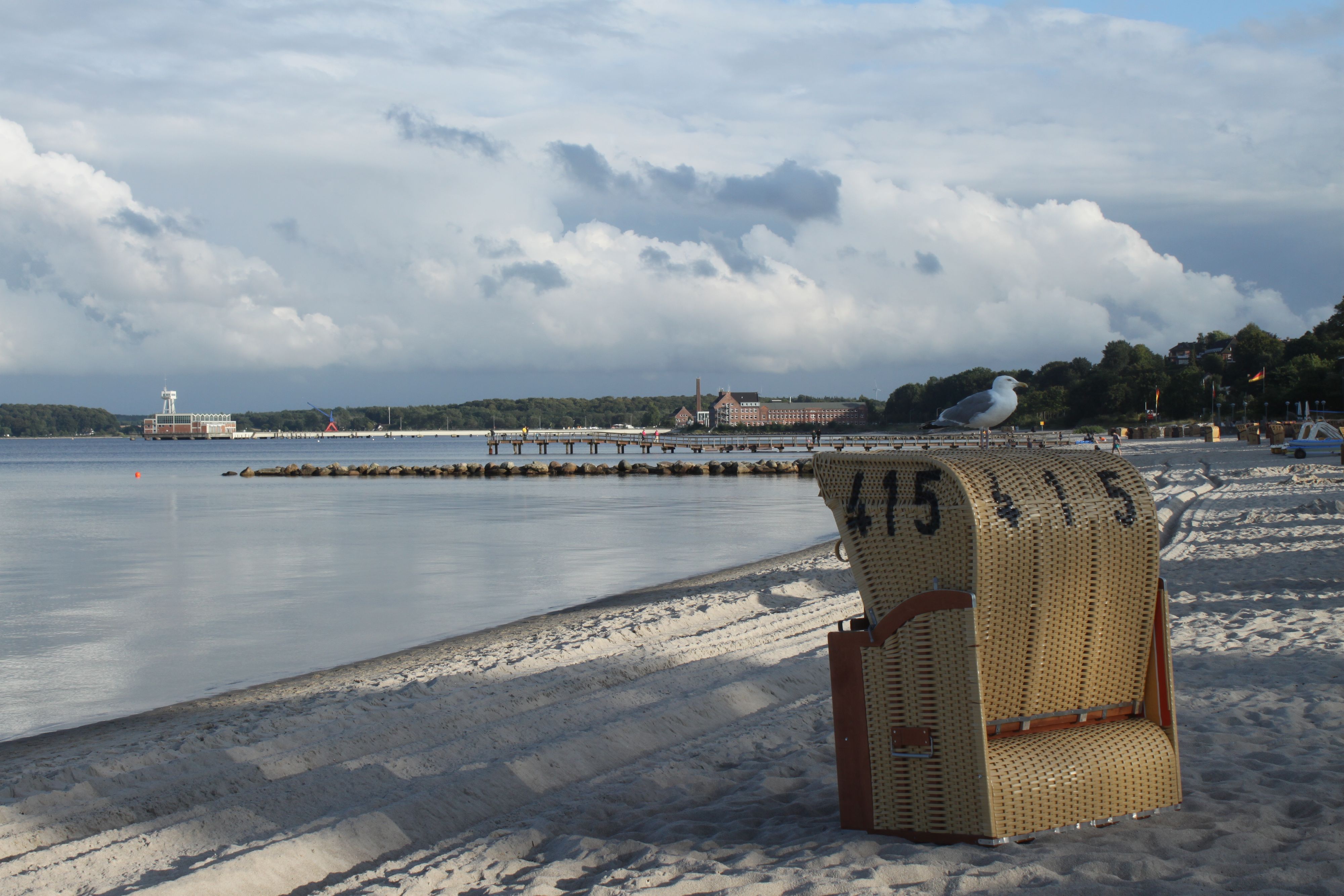 Blick über die Eckernförder Bucht