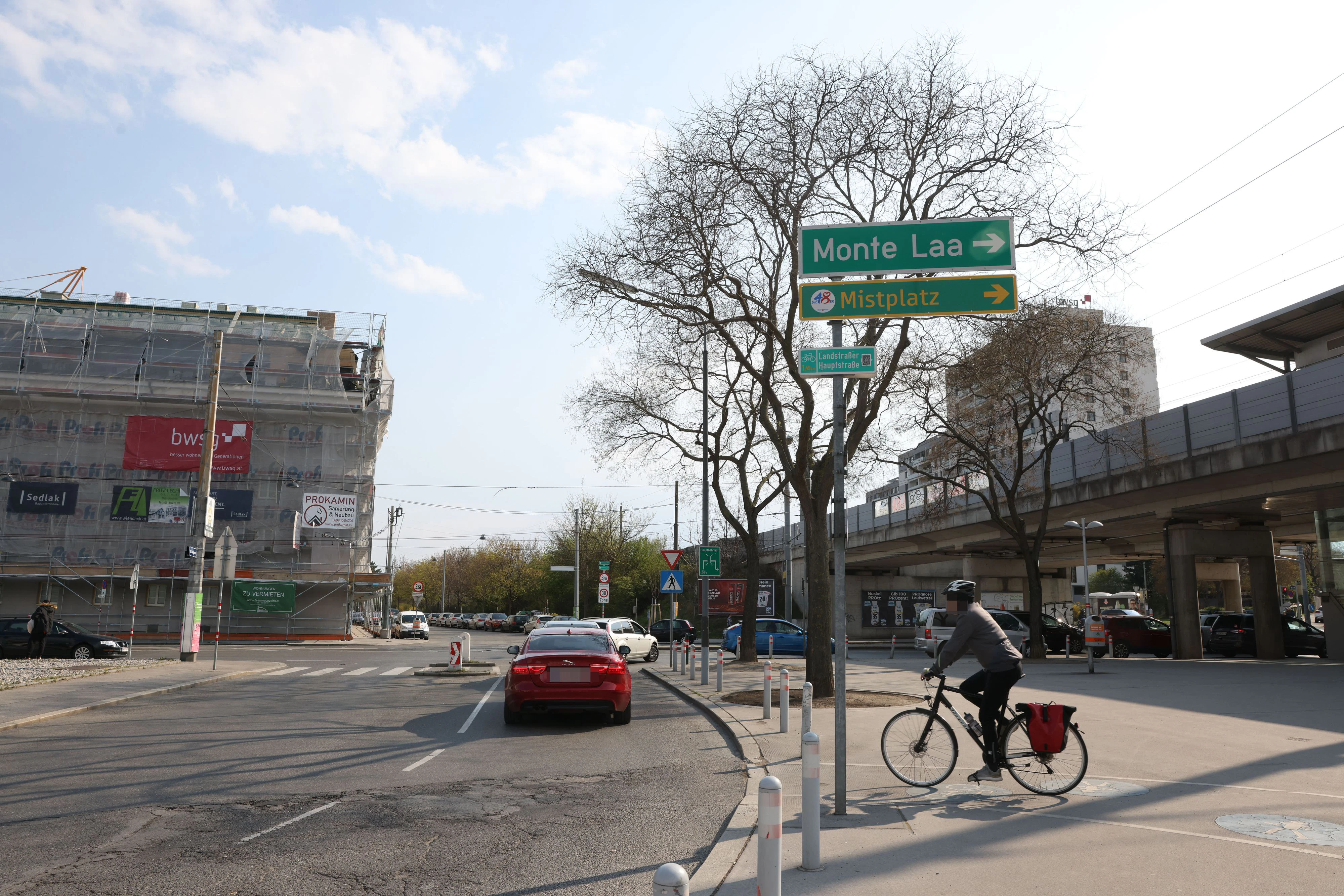 Mobilitätsstadträtin Ulli Sima präsentierte vergangene Woche ihr erstes Rad-Programm. Die Geiselbergstraße soll in Zukunft sicherer überquert werden können.