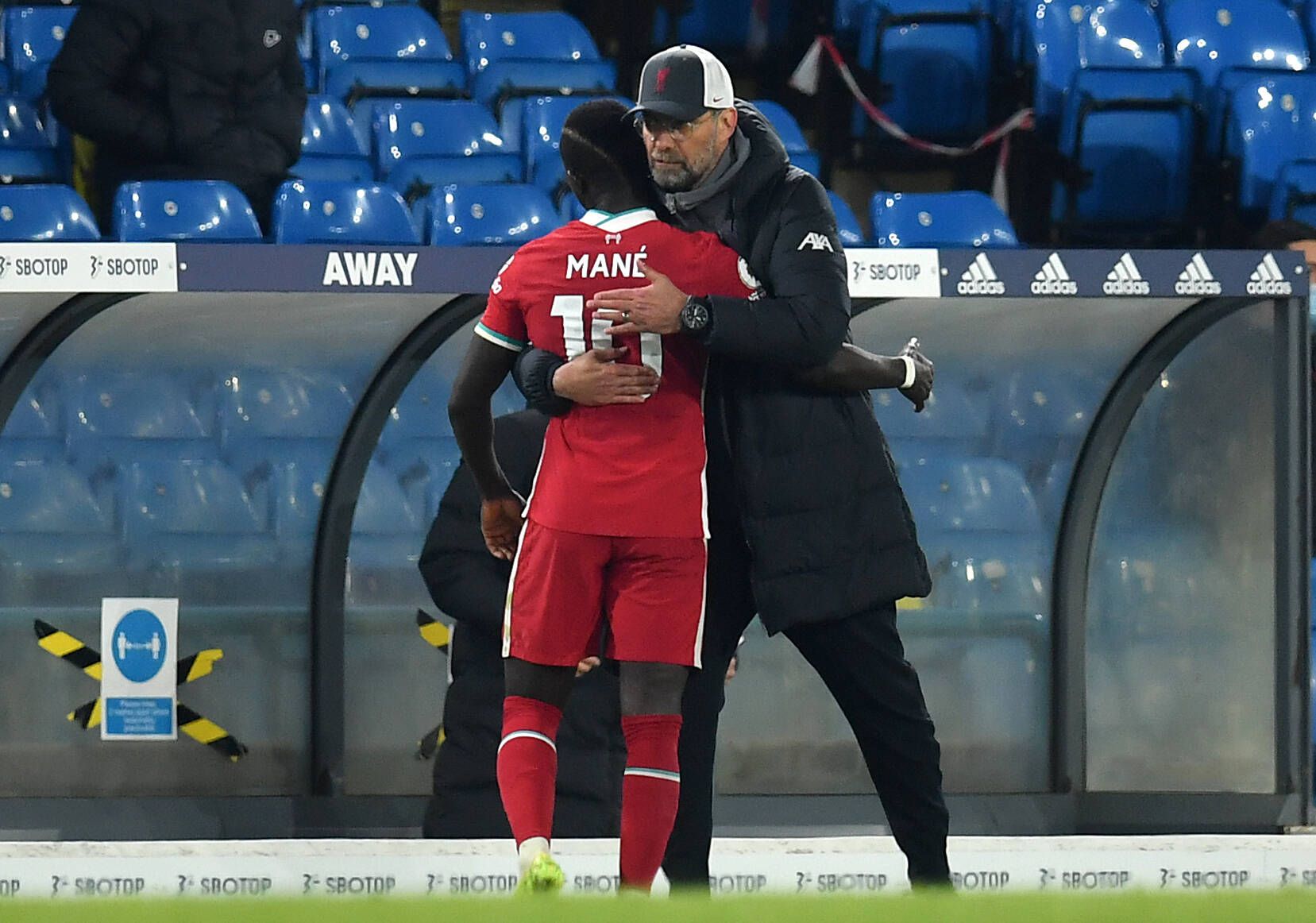 Jürgen Klopp und Sadio Mane – Trainer und Spieler des FC Liverpool wurden von den Superliga-Plänen ihres Klubs überrumpelt.