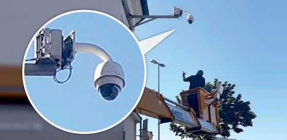 In der Linzer Altstadt wurden mehrere Kameras installiert.