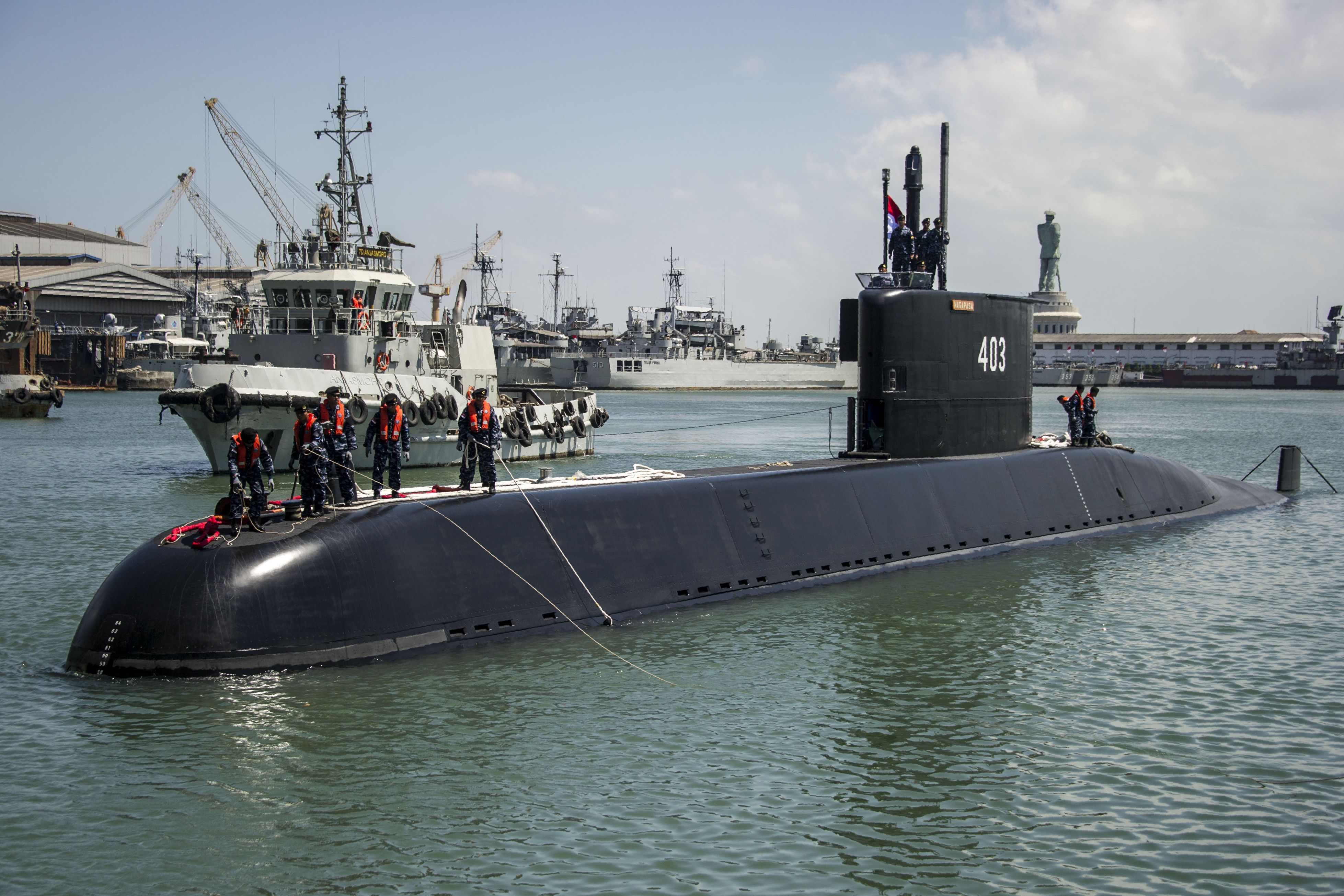 Die indonesische Marine vermisst ein U-Boot mit einer 50-Mann-Besatzung. Symbolbild.
