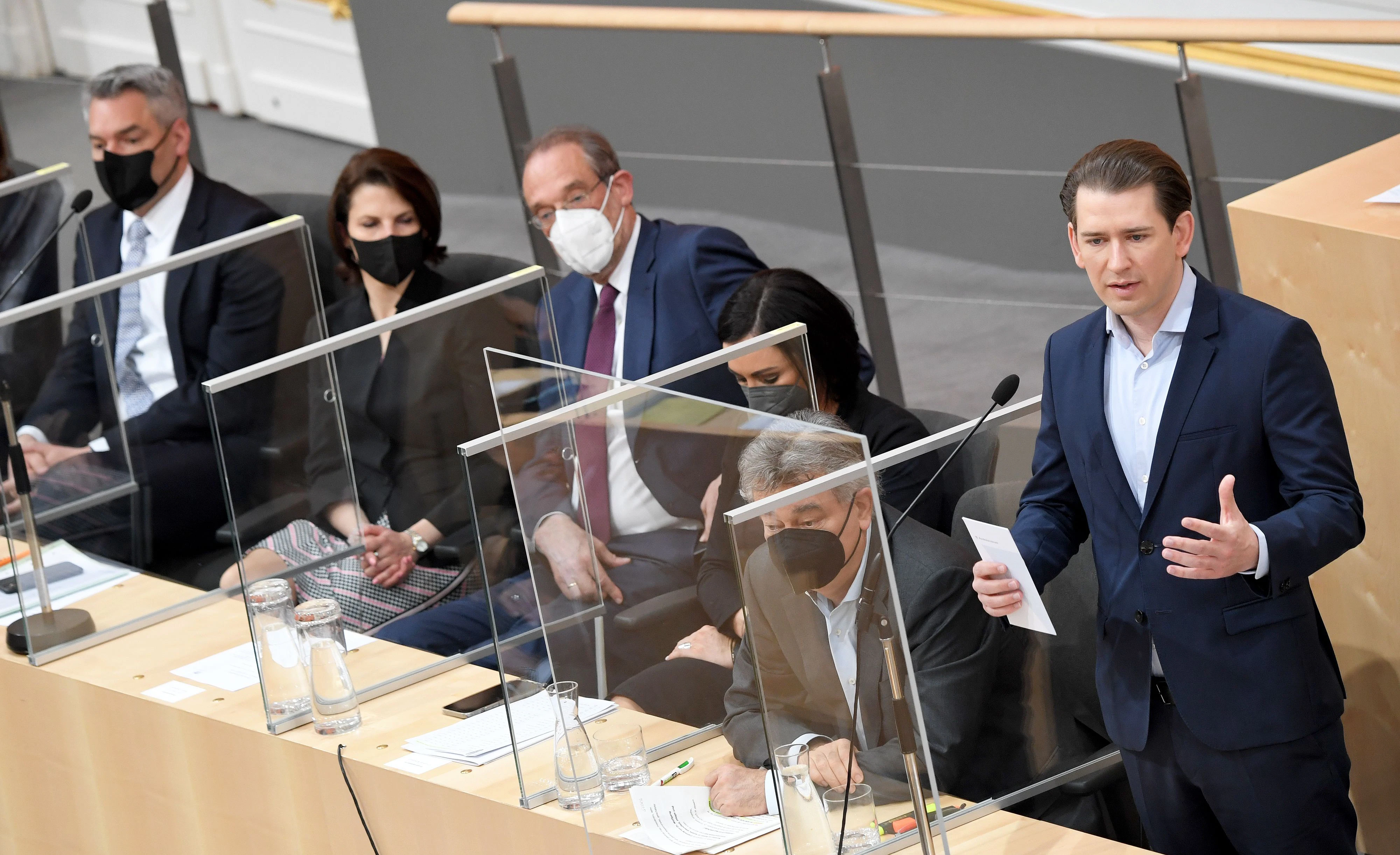 Sebastian Kurz im Nationalrat