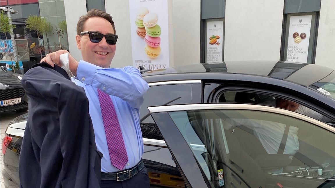 Manfred Haimbuchner kehrte am Donnerstag in den Landtag zurück.