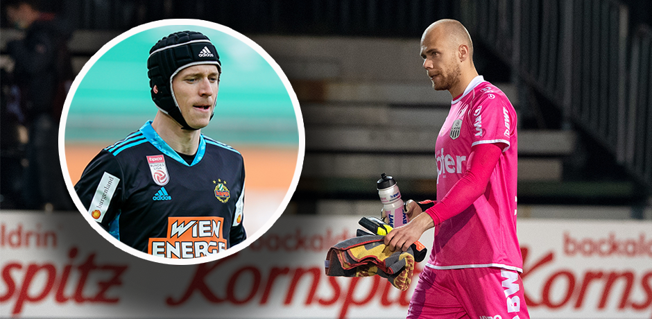 Alexander Schlager patzte gegen Rapid, Richard Strebinger ist in Topform. 