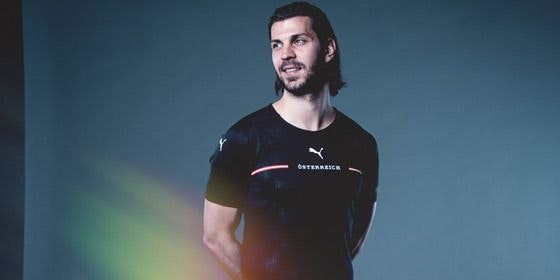 Österreichs EM-Trikot. 