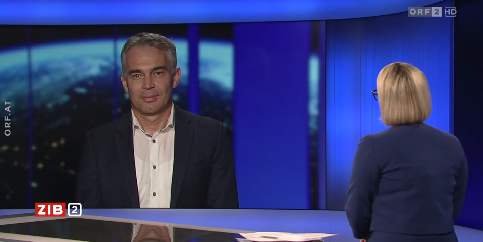 Epidemiologe Gerald Gartlehner von der Donau-Uni Krems in der "ZIB 2"