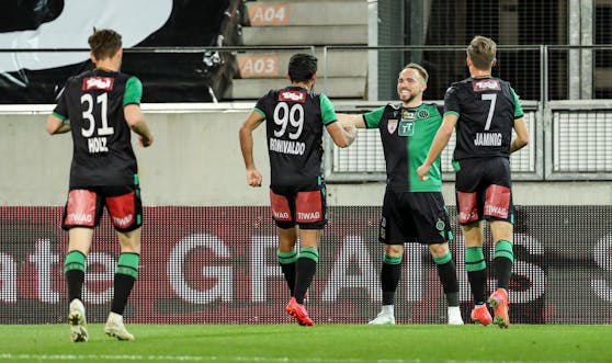 Wacker Innsbruck schlägt Austria Klagenfurt.