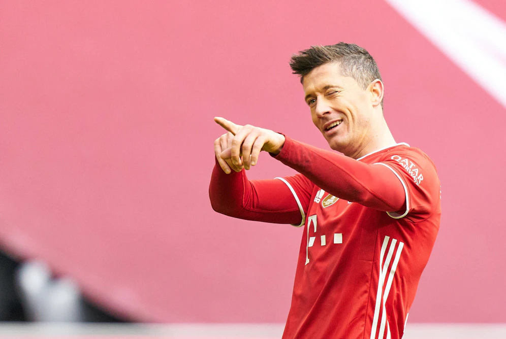 Robert Lewandowski will den Müller-Rekord. 