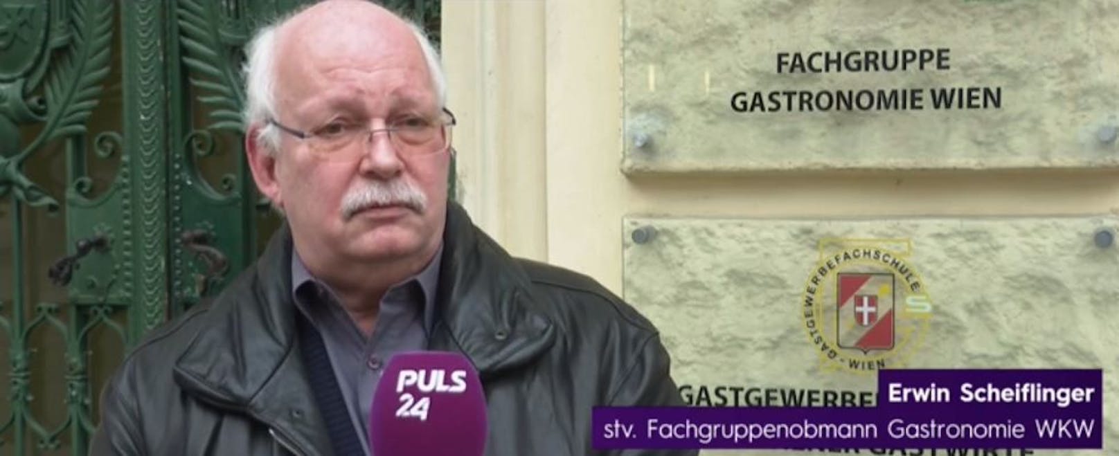 Gastronom Erwin Scheiflinger ("Bastei Beisl") im Interview mit Puls24