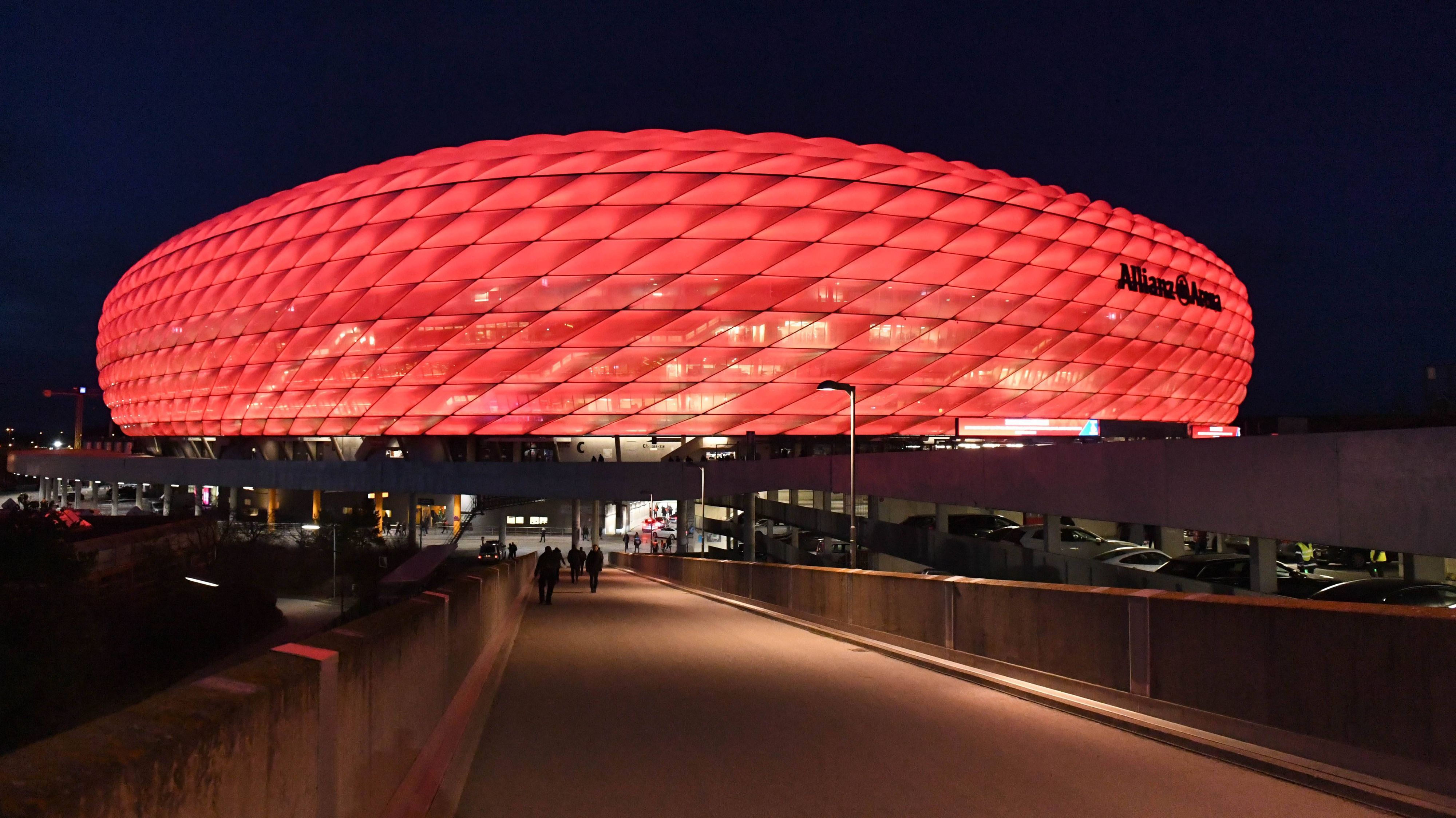 In der Allianz Arena werden vier EM-Spiele ausgetragen. 