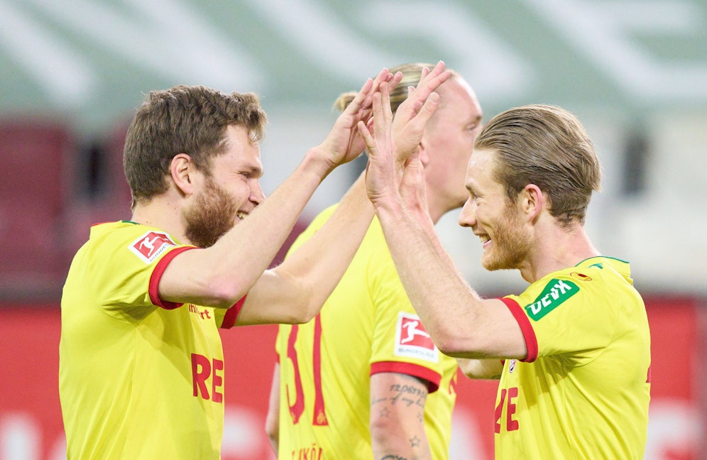 Florian Kainz trifft für Köln. 