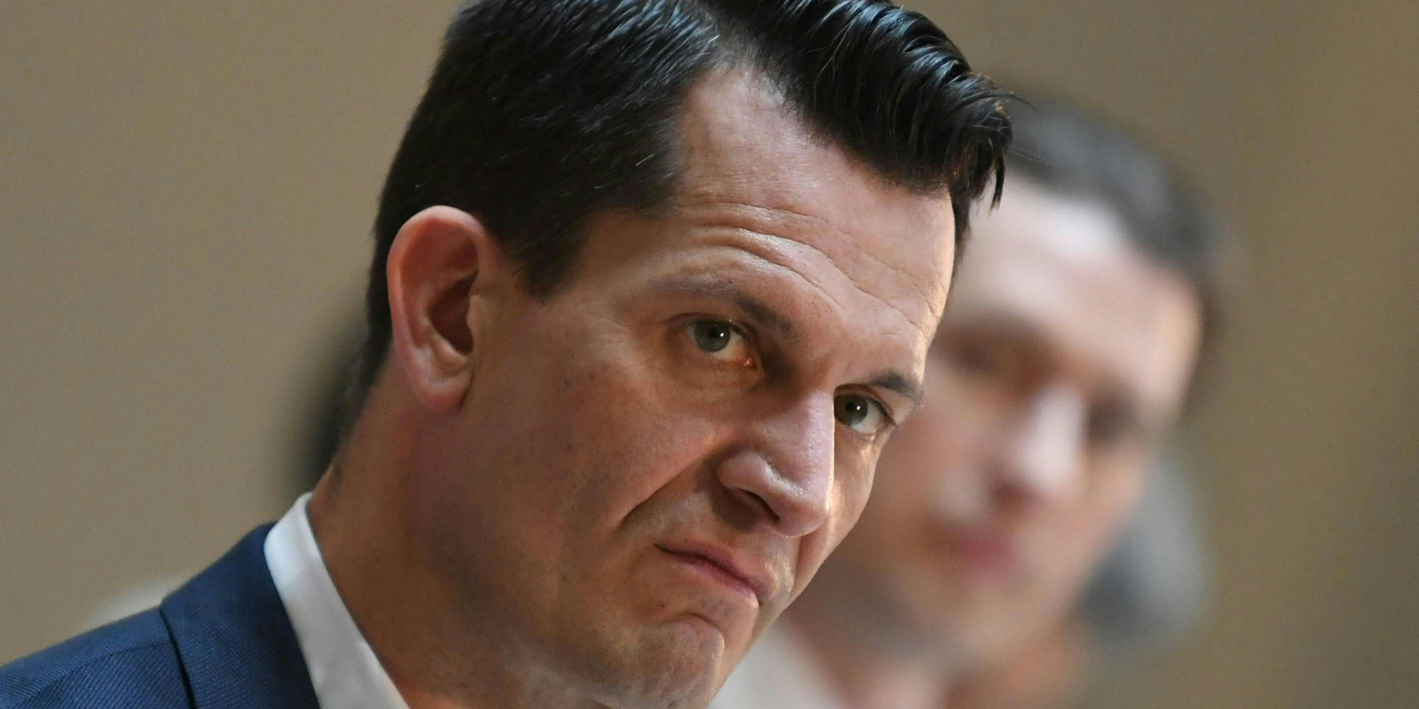 (v.l.) Gesundheitsminister Wolfgang Mückstein (Grüne) und Kanzler Sebastian Kurz (ÖVP) verkündeten am 23. April 2021 die Aufsperr-Regeln für Mai.