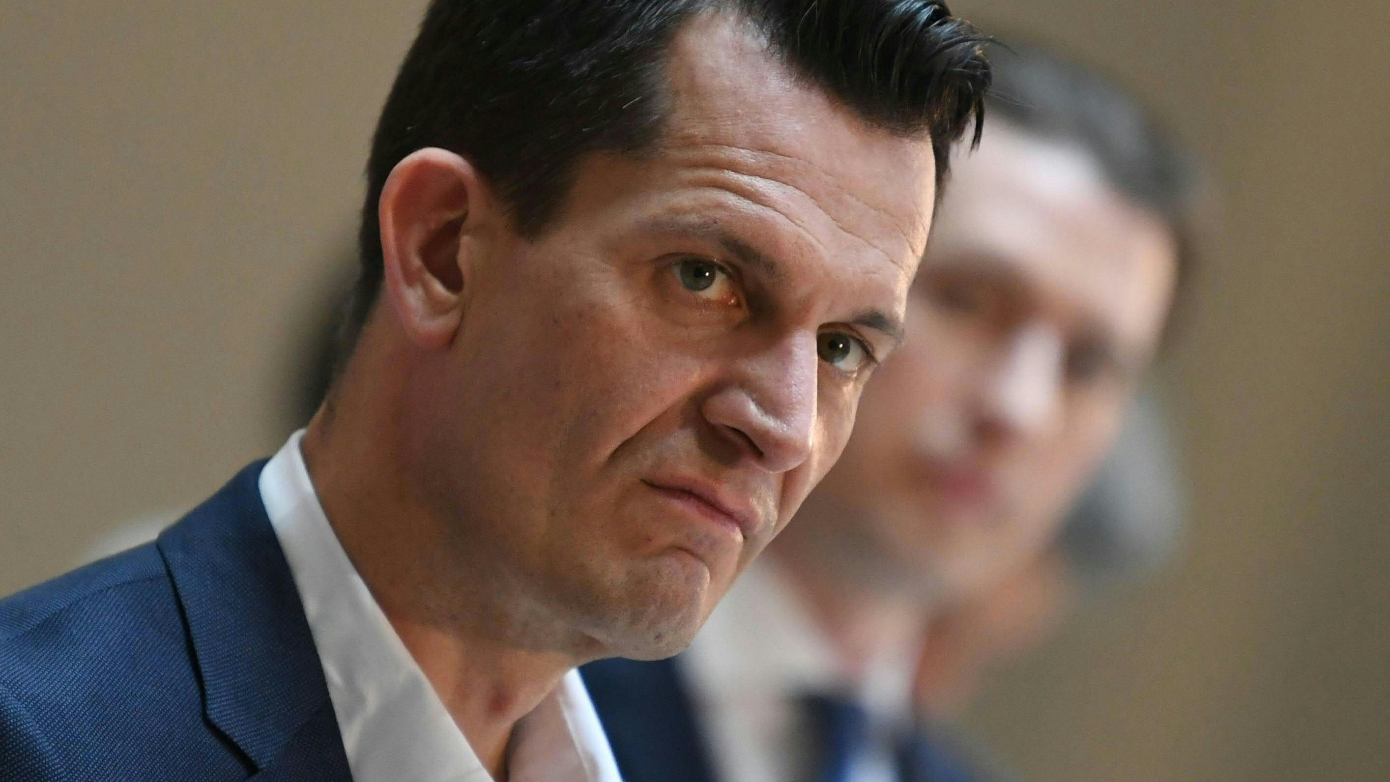 (v.l.) Gesundheitsminister Wolfgang Mückstein (Grüne) und Kanzler Sebastian Kurz (ÖVP) verkündeten am 23. April 2021 die Aufsperr-Regeln für Mai.