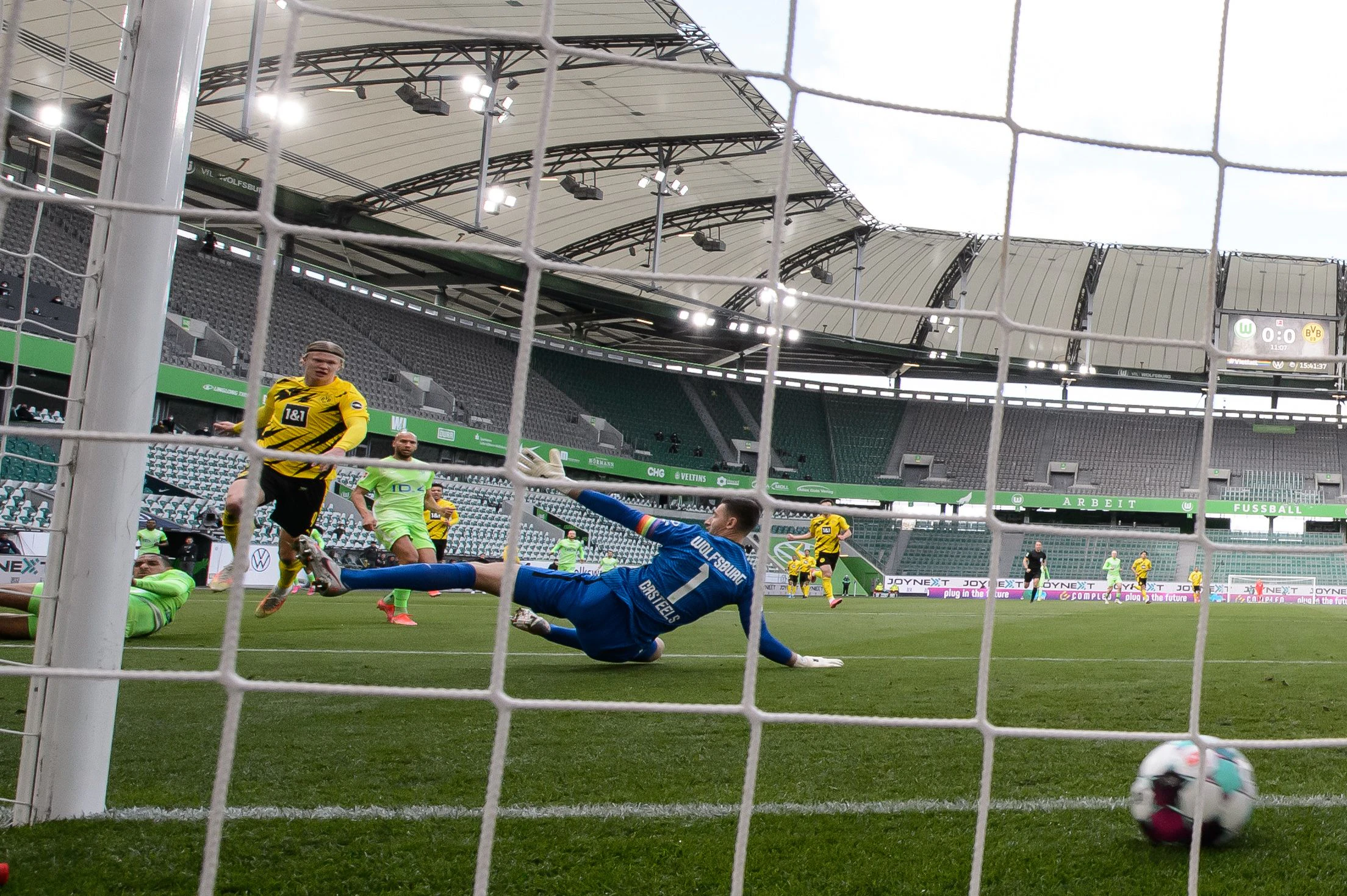 Erling Haaland trifft. 