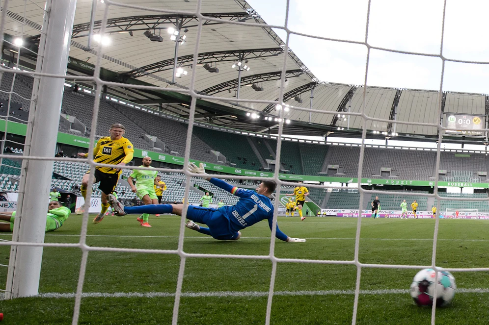Erling Haaland trifft. 