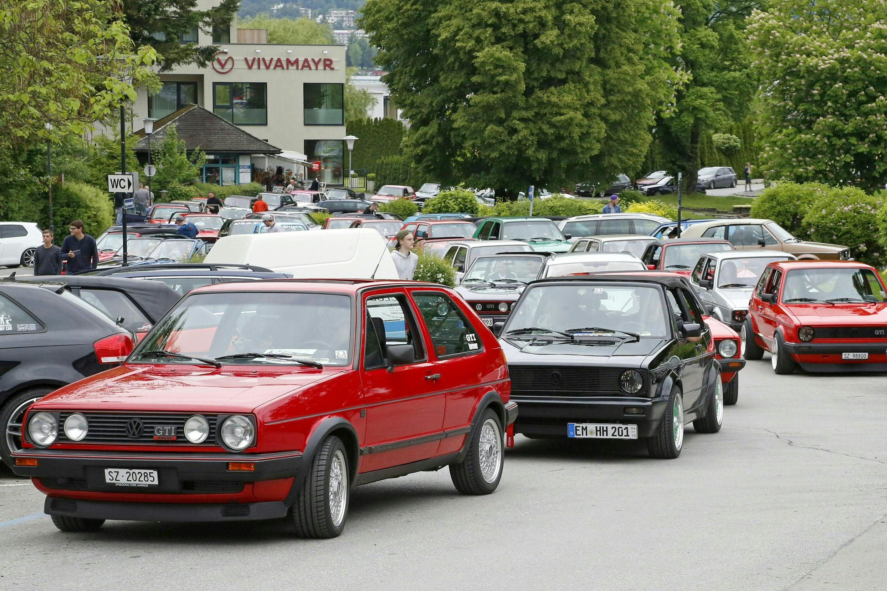 Das offizielle GTI-Treffen im Kärntner Zentralraum zwischen Wörthersee und Faaker See zog vor der Pandemie jedes Jahr Tausende Auto-Fans an. Archivbild, 2019