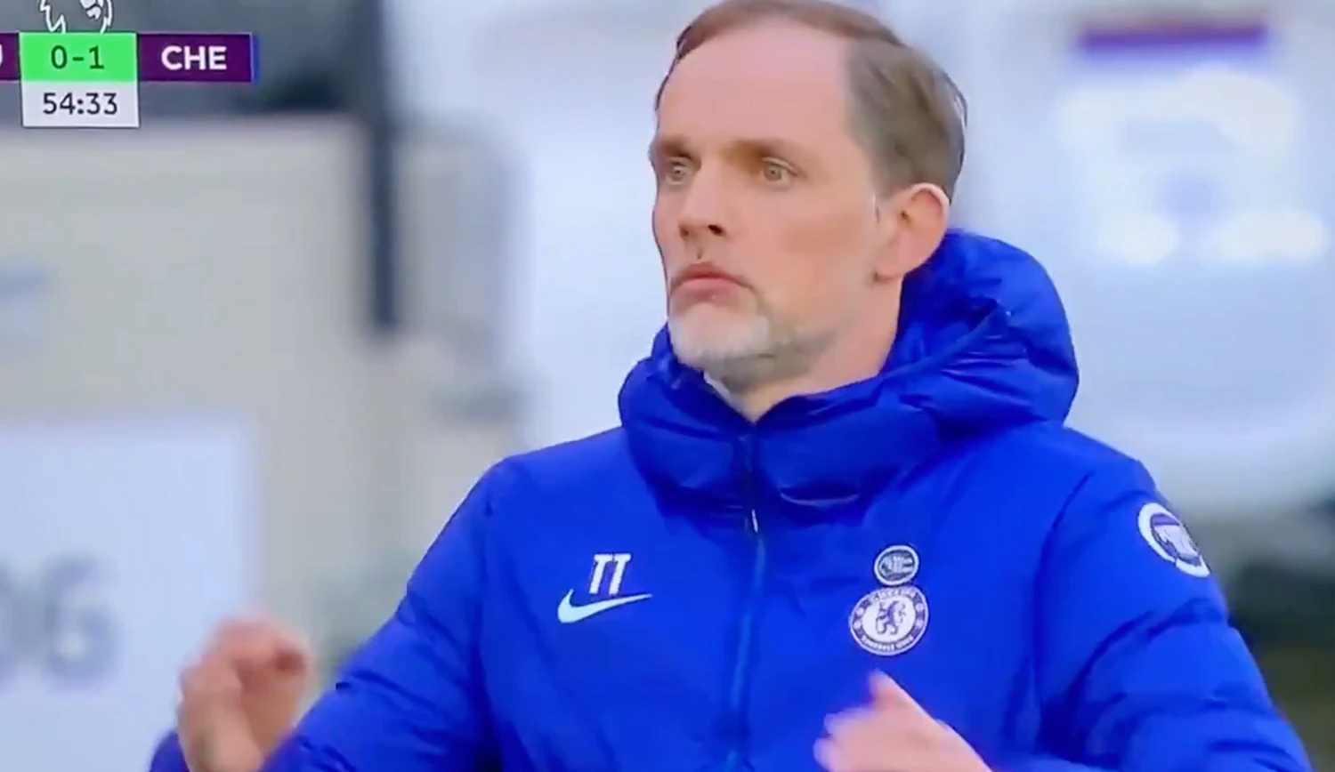 Thomas Tuchel nach dem vergebenen Sitzer von Timo Werner.