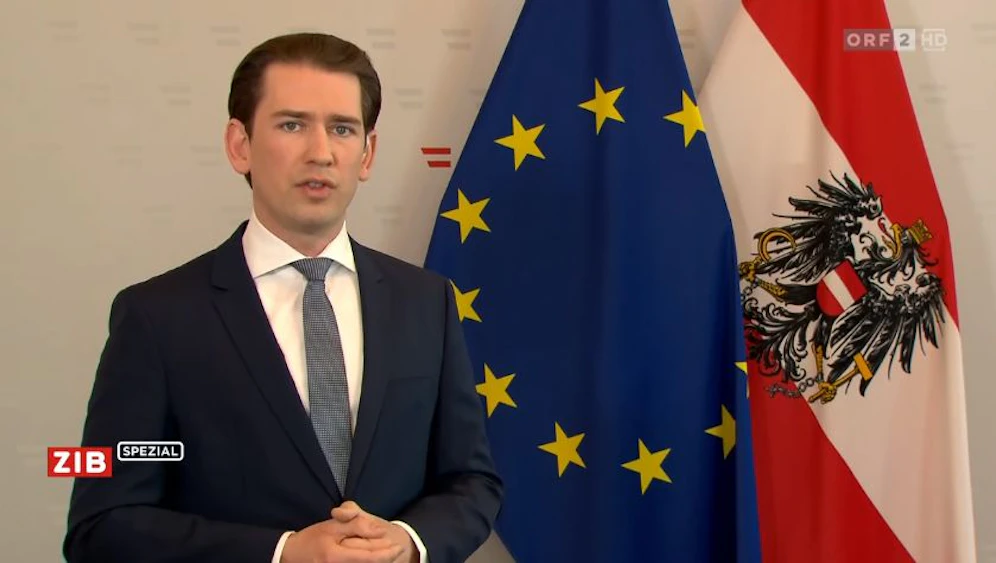 Bundeskanzler Sebastian Kurz.
