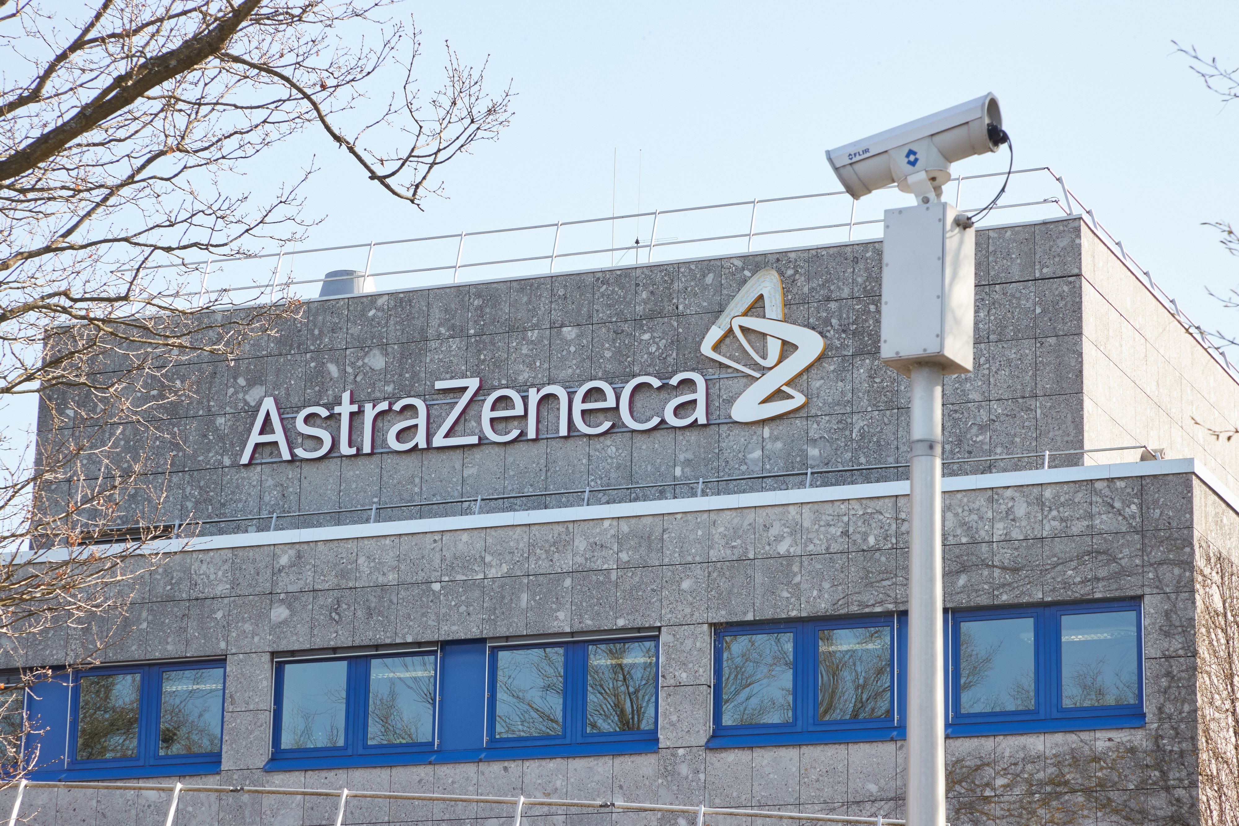 Eine AstraZeneca-Dependance in Wedel, Deutschland (Archivfoto)