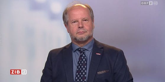 Der Virologe Norbert Nowotny in der "ZIB2"