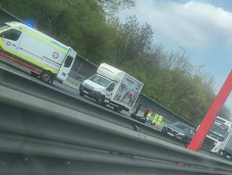 Stau auf der A23 in Wien