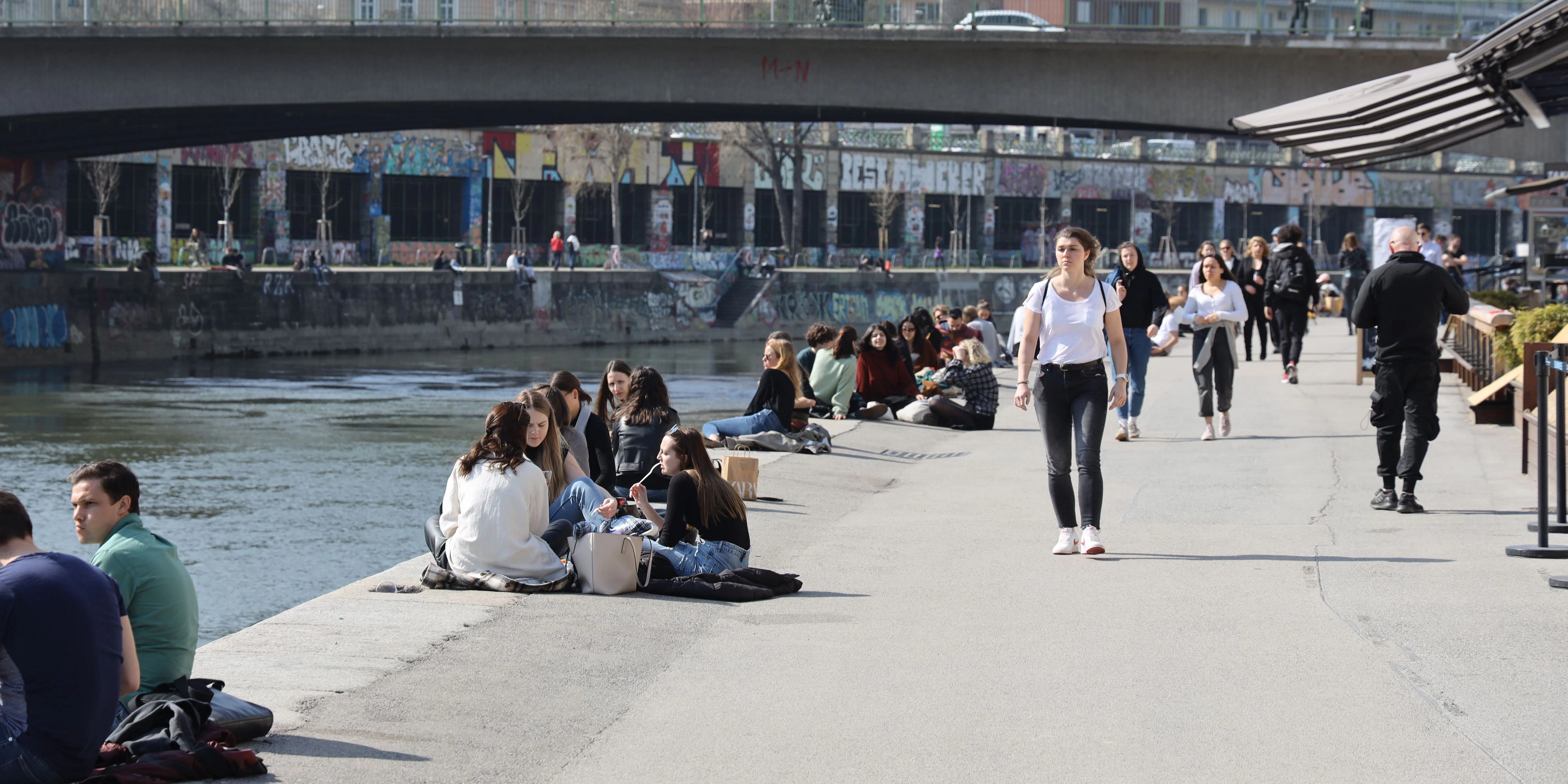 Am Wochenende wird es in Wien richtig warm.