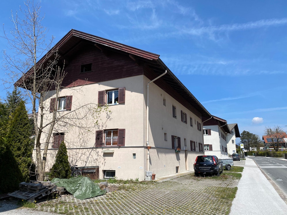 In diesem Haus wurde die Leiche gefunden.