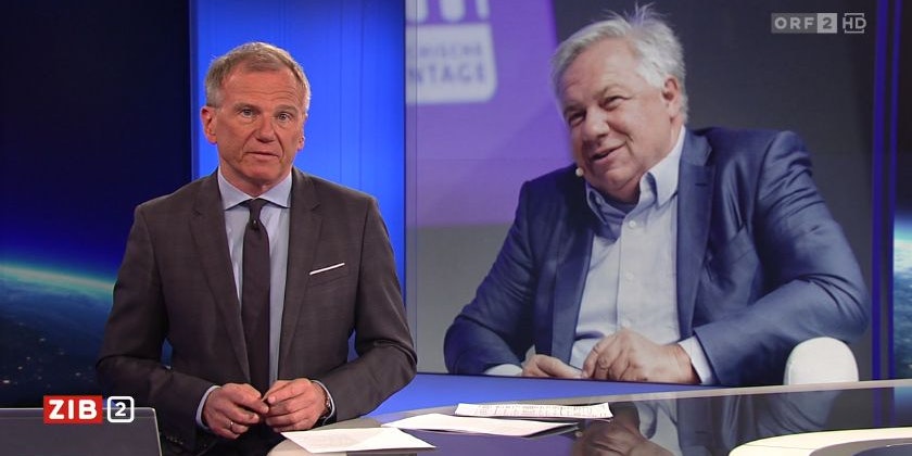 Armin Wolf in der "Zeit im Bild 2".