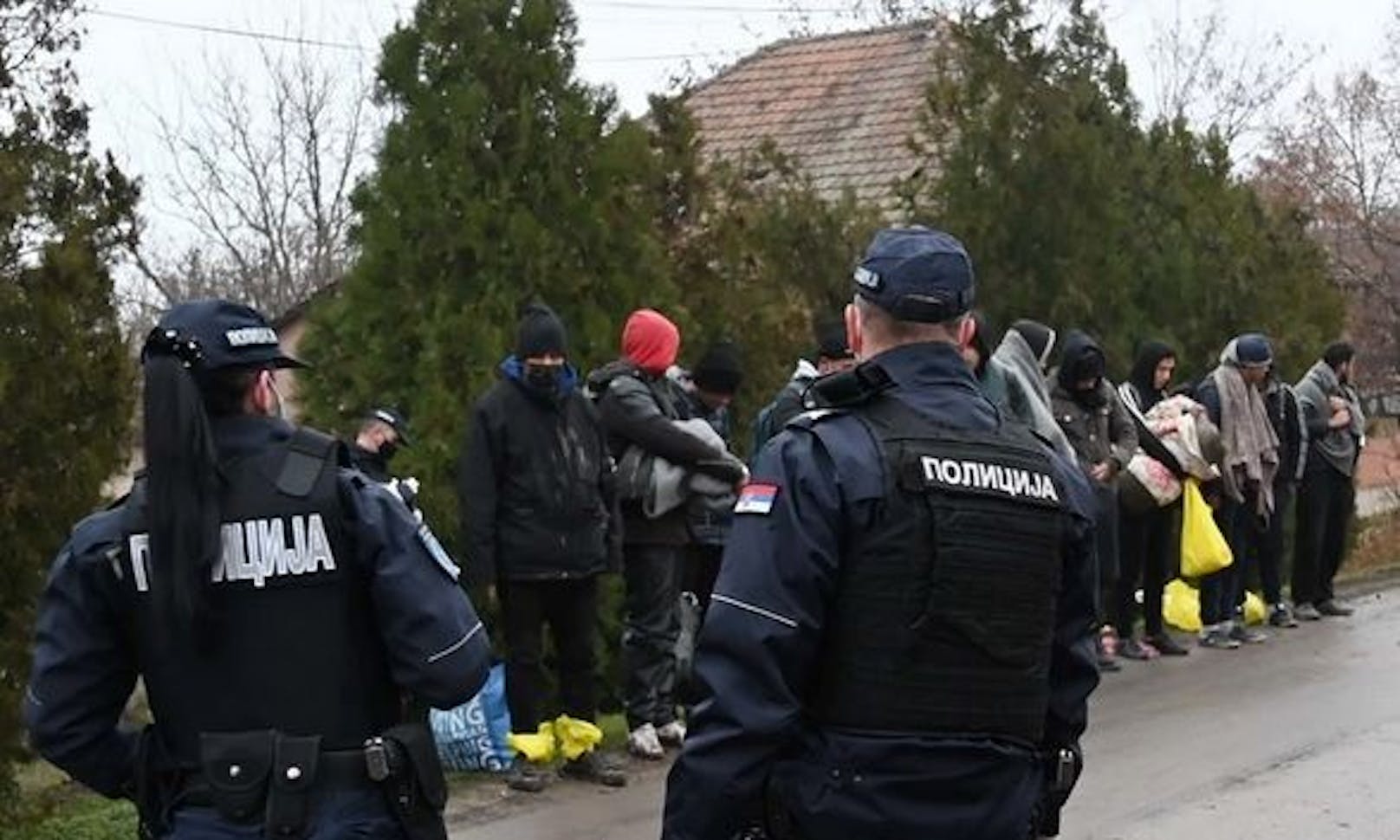 Serbien: Die Polizei fasste am Mittwoch sechs Männer, die Migranten nach Österreich schmuggeln wollten.&nbsp;