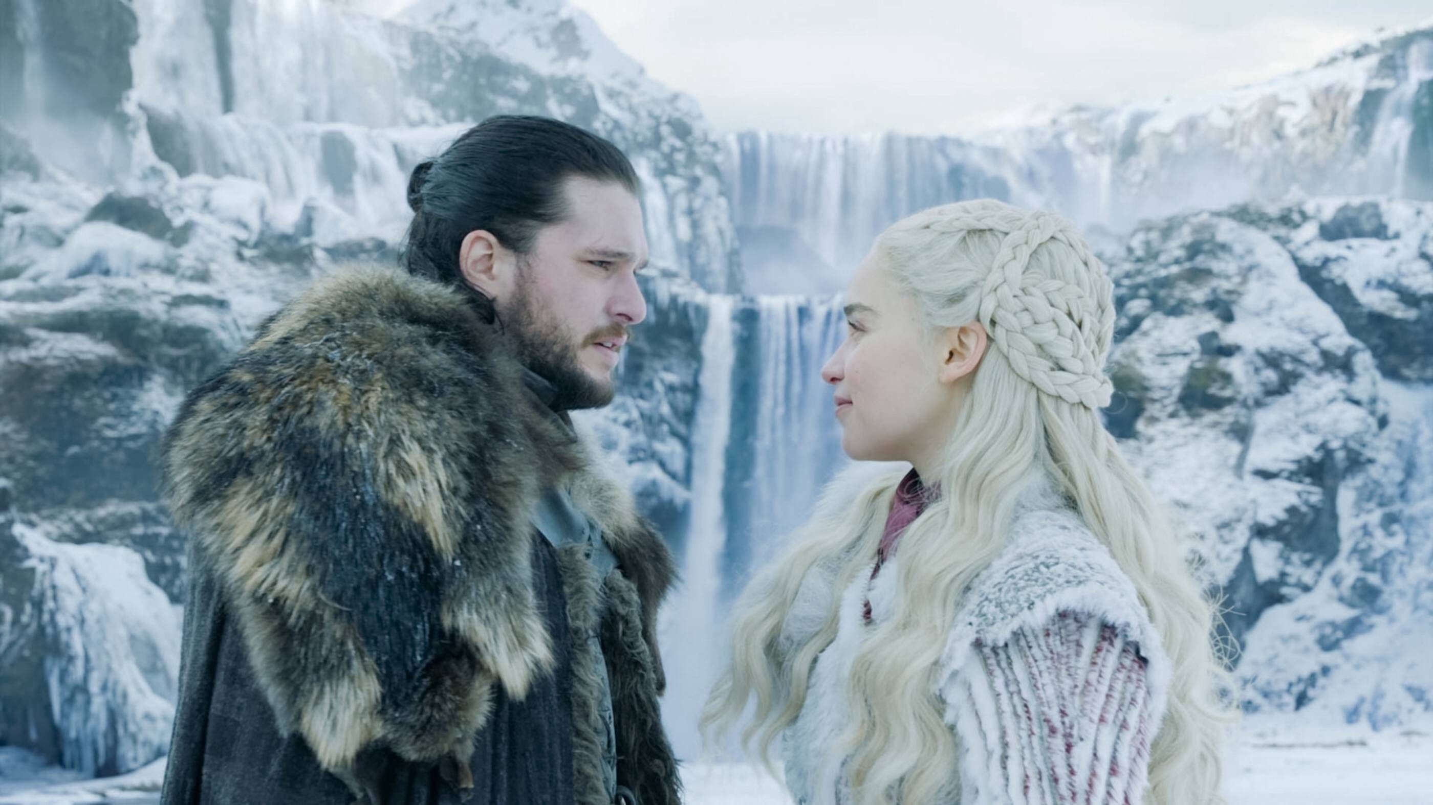 Kit Harington, Emilia Clarke in "Game of Thrones" - Staffel 8 