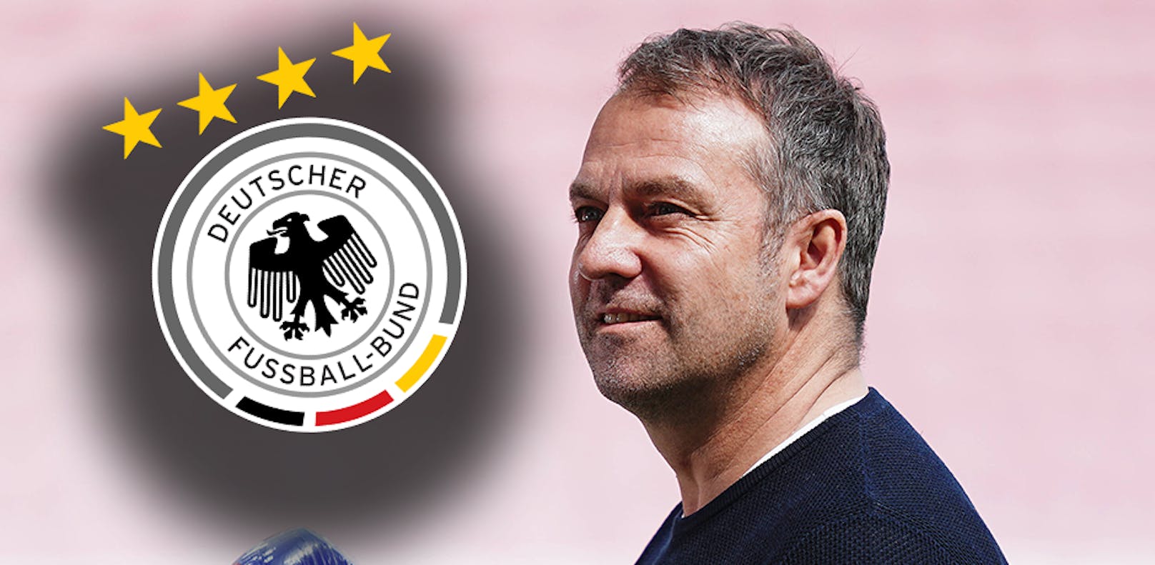 Hansi Flick unterschreibt heute als DFB-Bundestrainer.