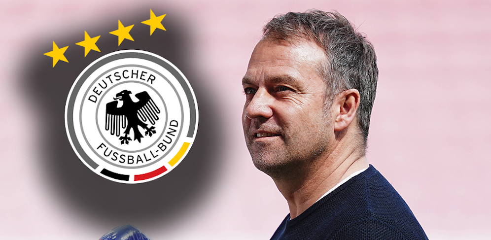 Hansi Flick unterschreibt heute als DFB-Bundestrainer.