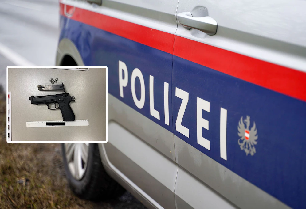 Die Waffe wurde Sichergestellt.