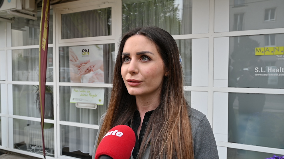 Fitnessstudio-Betreiberin Stefani Serafinovic bietet&nbsp;EMS (Elektro-Muskel-Stimulation)-Trainings an.