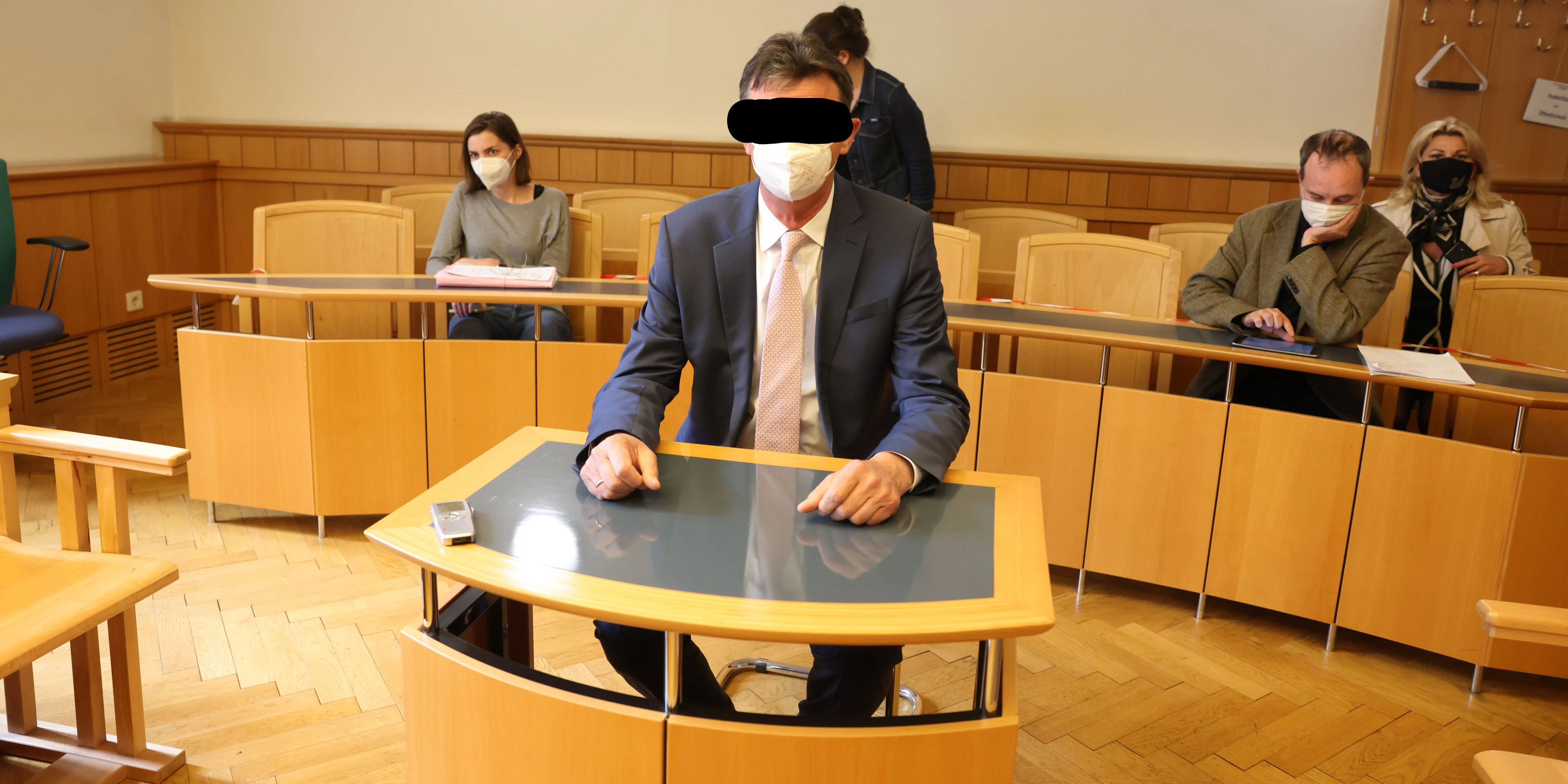 Der Politiker am Mittwoch am Landesgericht